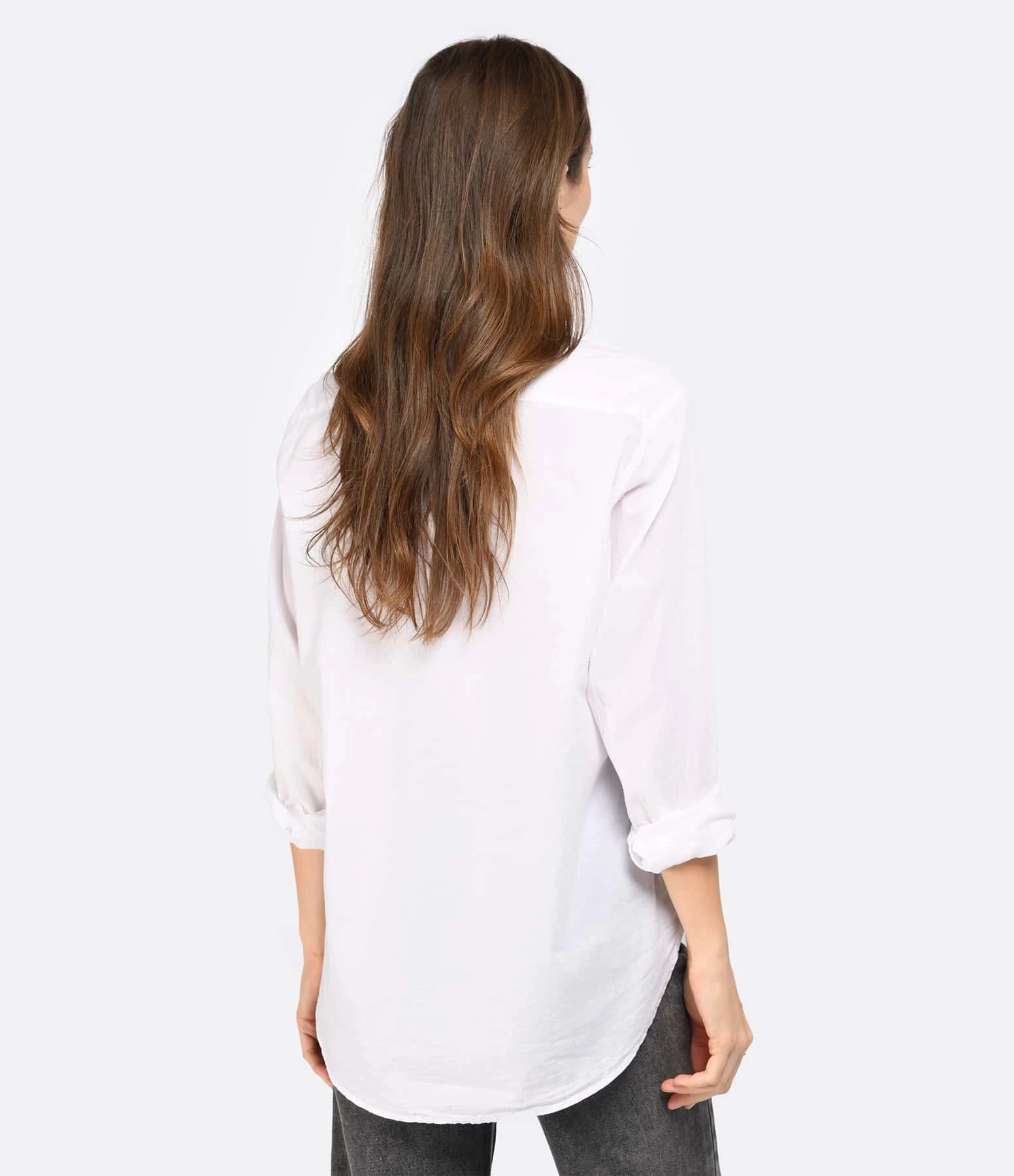 XIRENA Chemise Beau Coton Blanc – Image 4