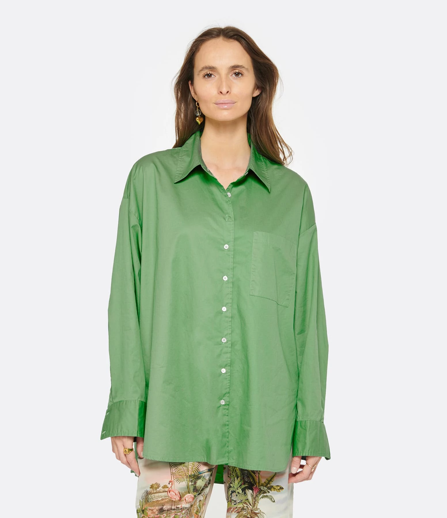 XIRENA Chemise Sydney Coton Vert – Image 3