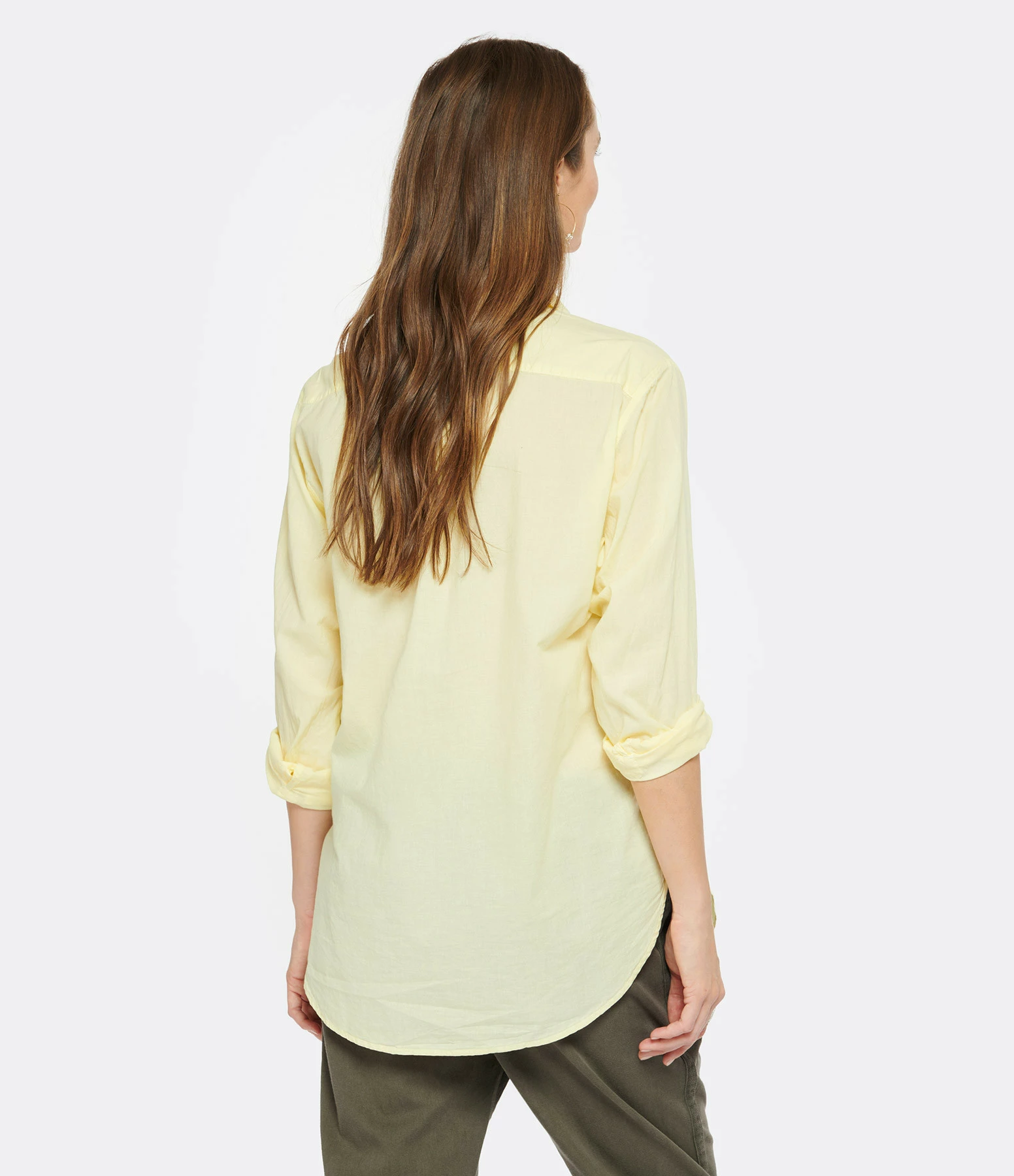 XIRENA Chemise Beau Coton Jaune – Image 4