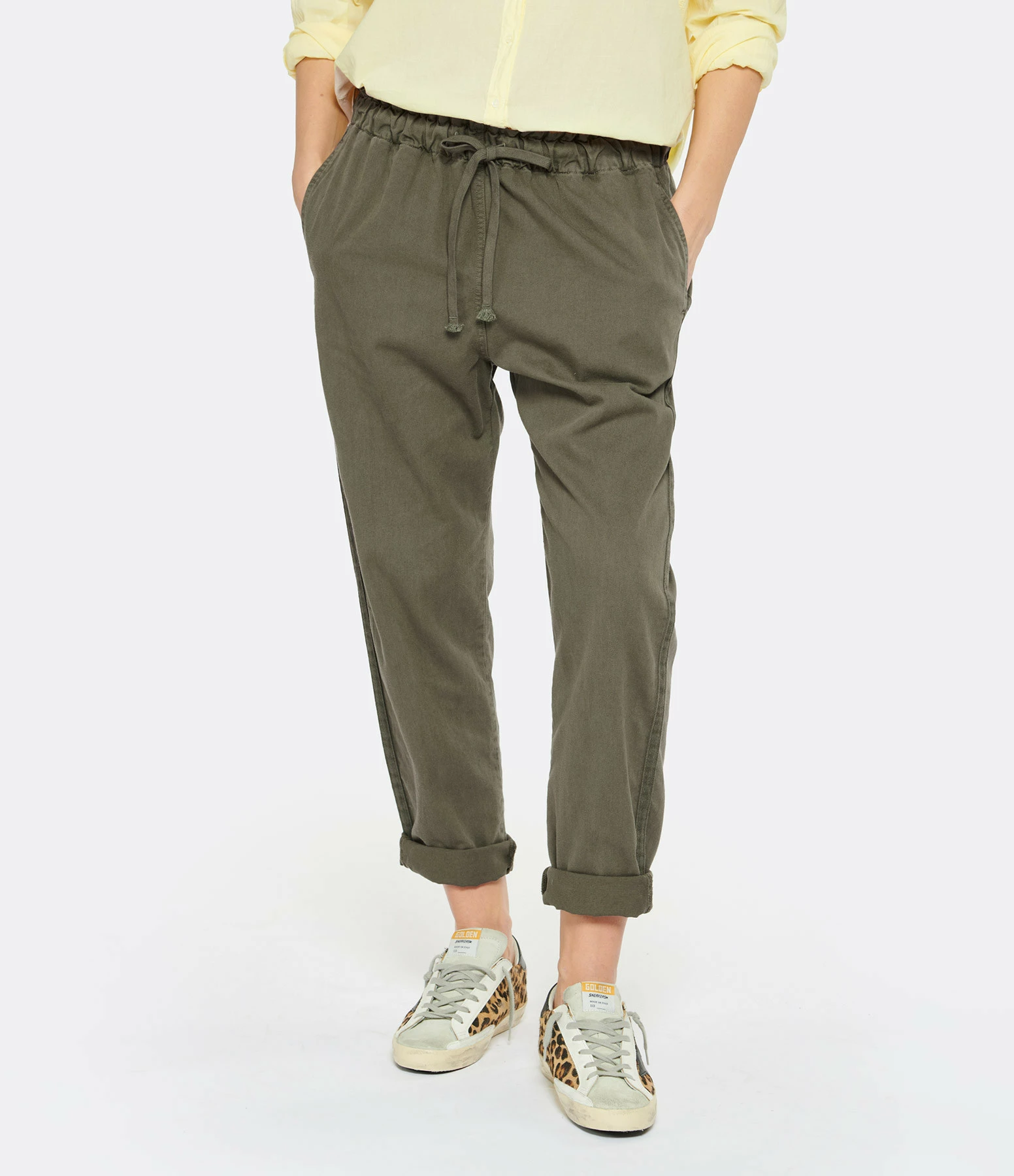 XIRENA Pantalon Rex Coton Kaki – Image 4