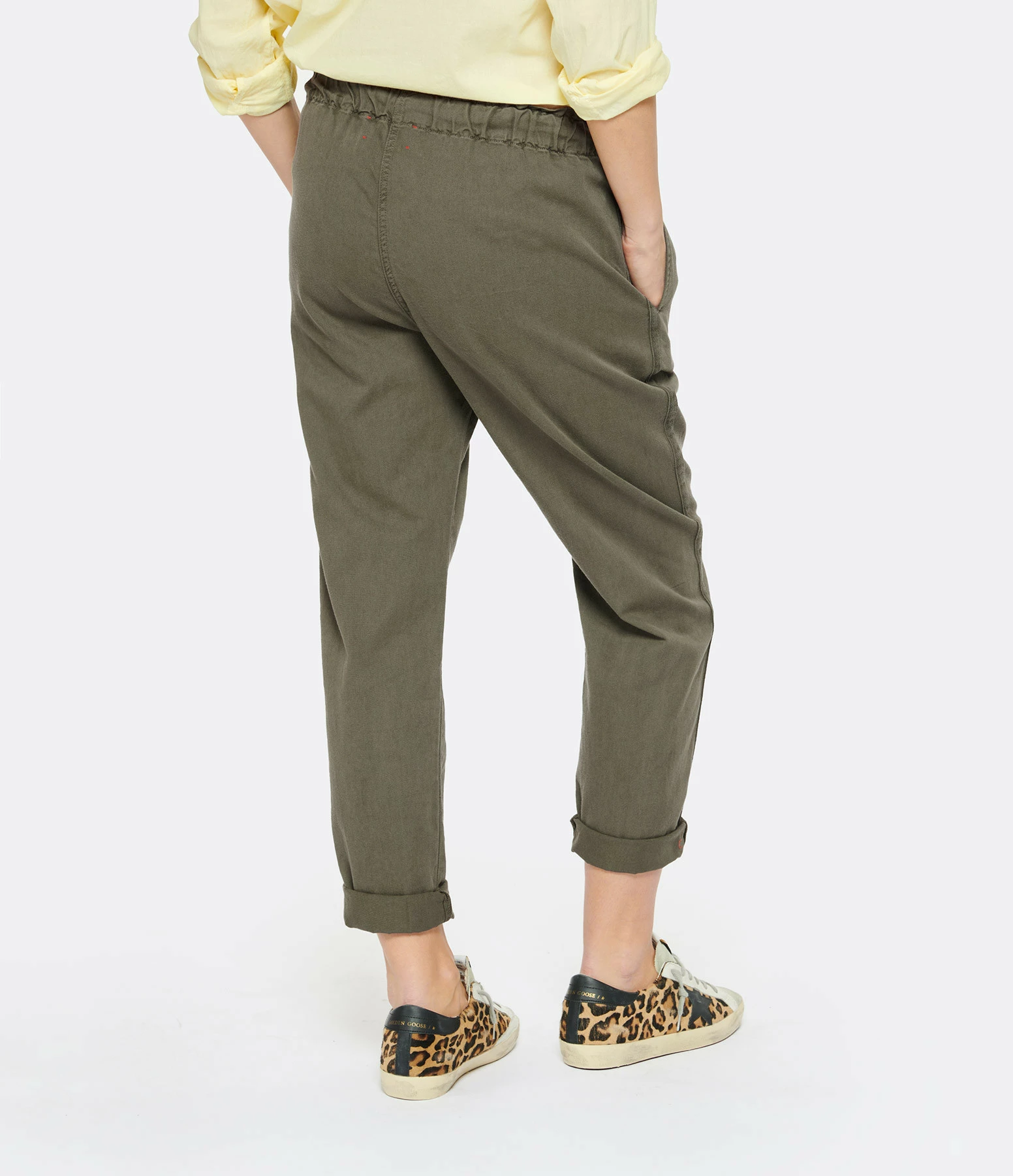 XIRENA Pantalon Rex Coton Kaki – Image 5