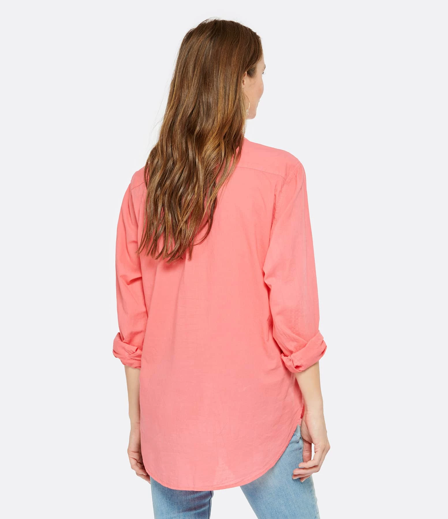 XIRENA Chemise Beau Coton Corail – Image 4