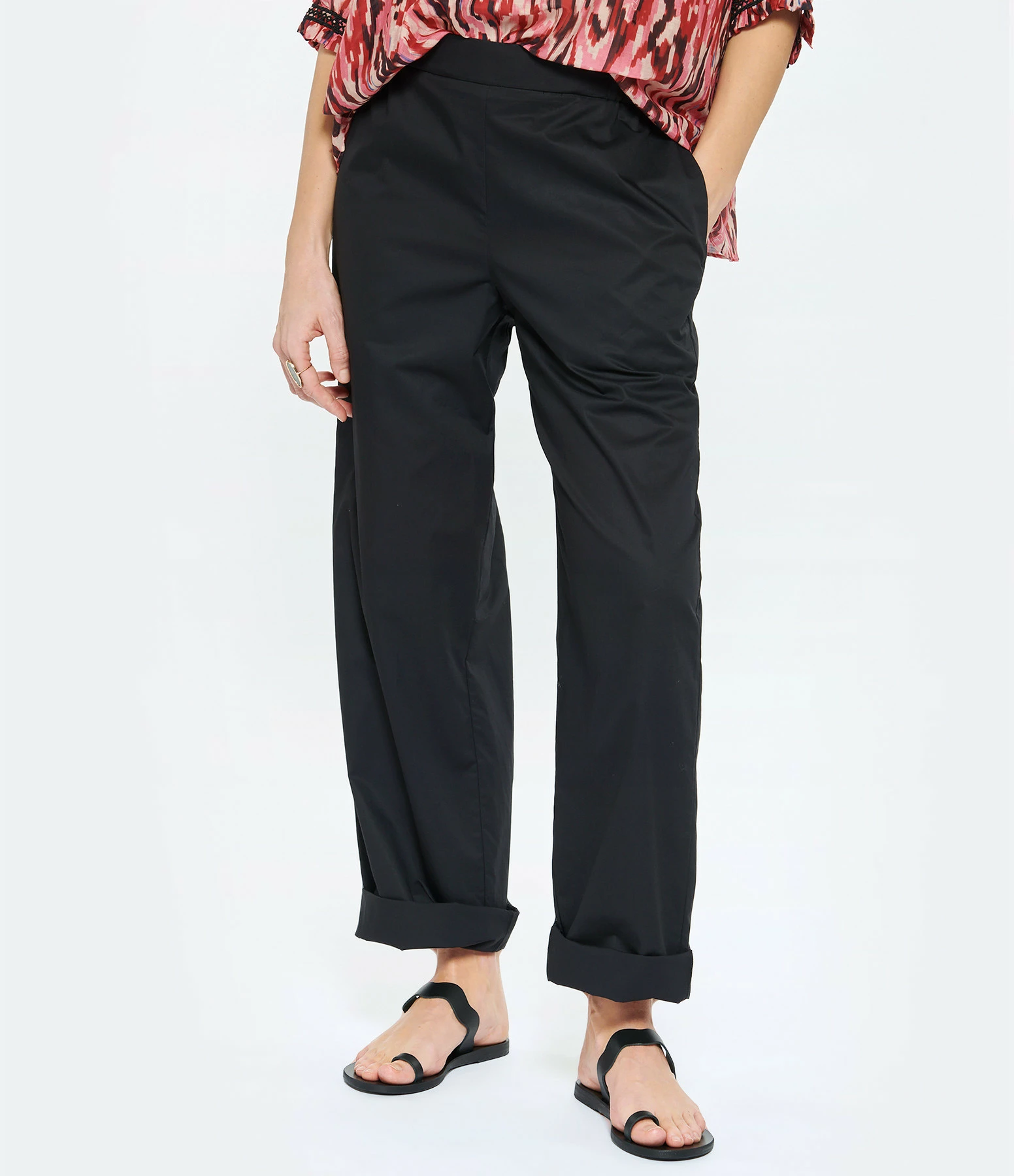 XIRENA Pantalon Demsey Coton Noir – Image 4