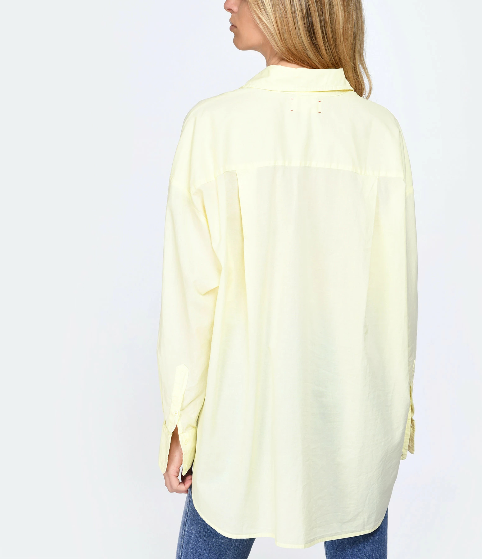 XIRENA Chemise Sydney Coton Jaune 5 XIRENA Chemise Sydney Coton Jaune – Image 4