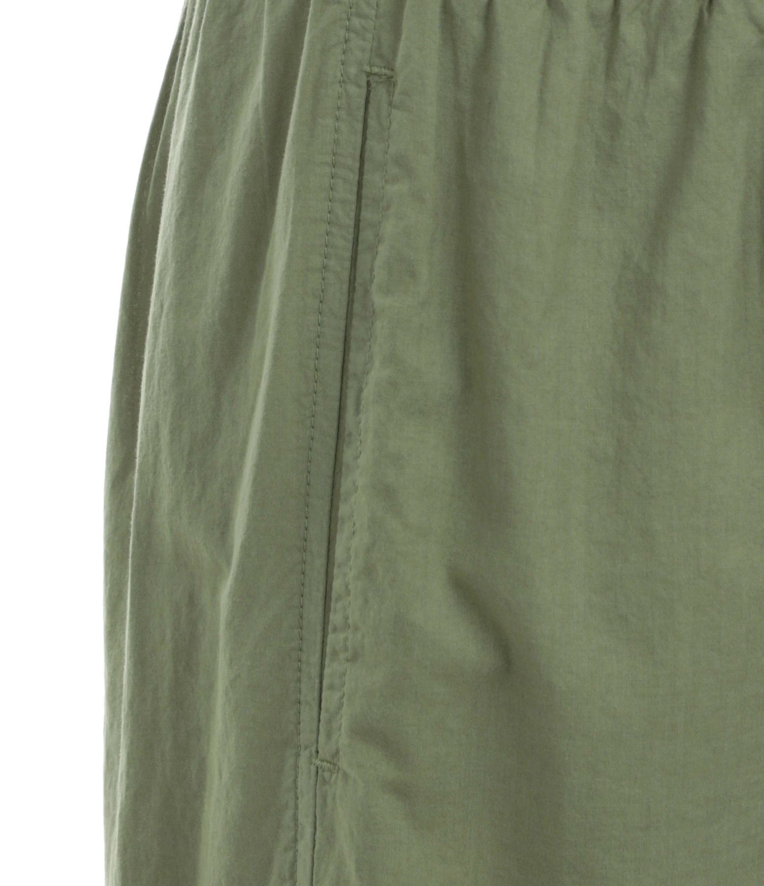 XIRENA Pantalon Fin Draper Coton Vert Olive – Image 2