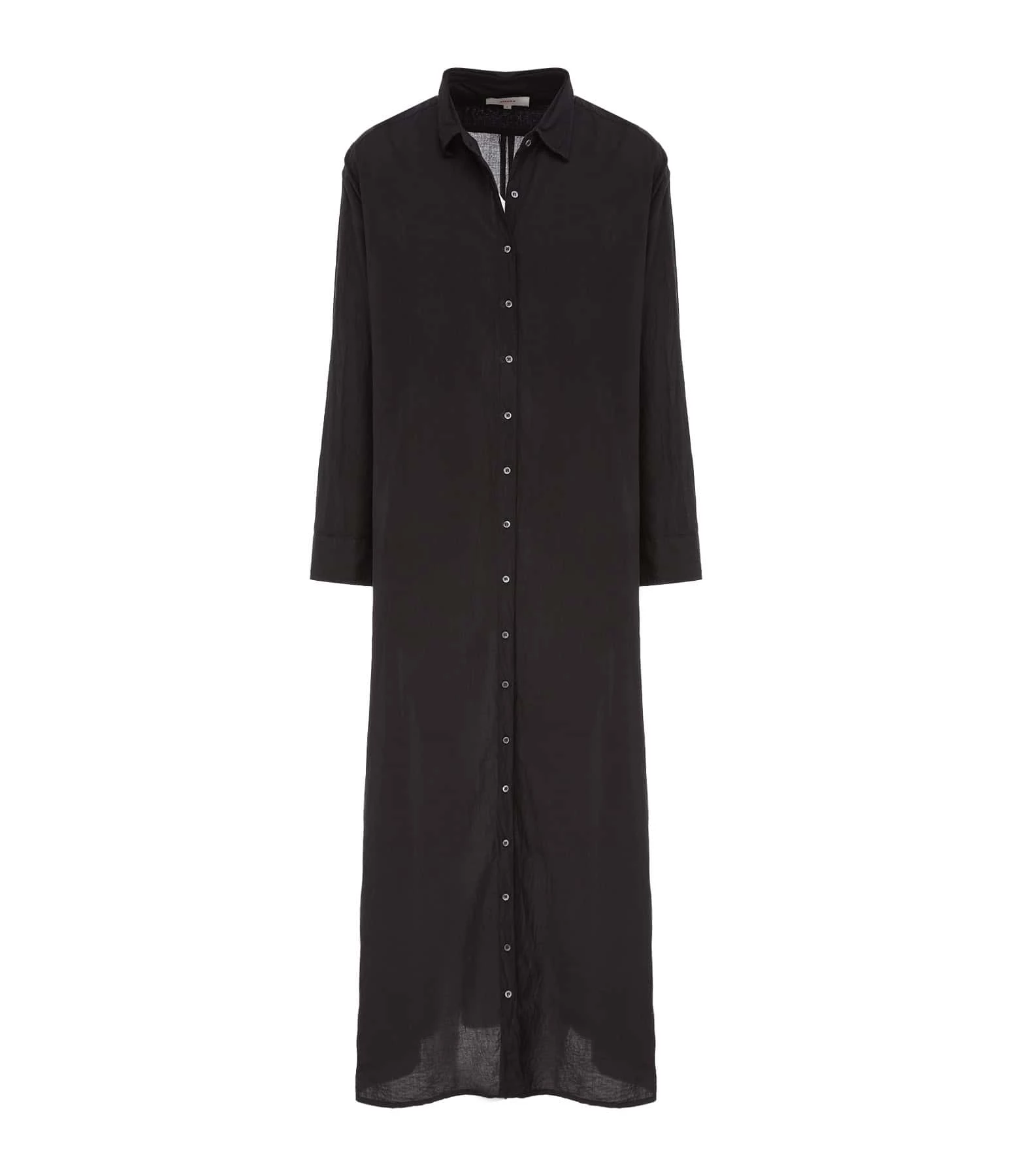 XIRENA Robe Longue Boden Coton Noir