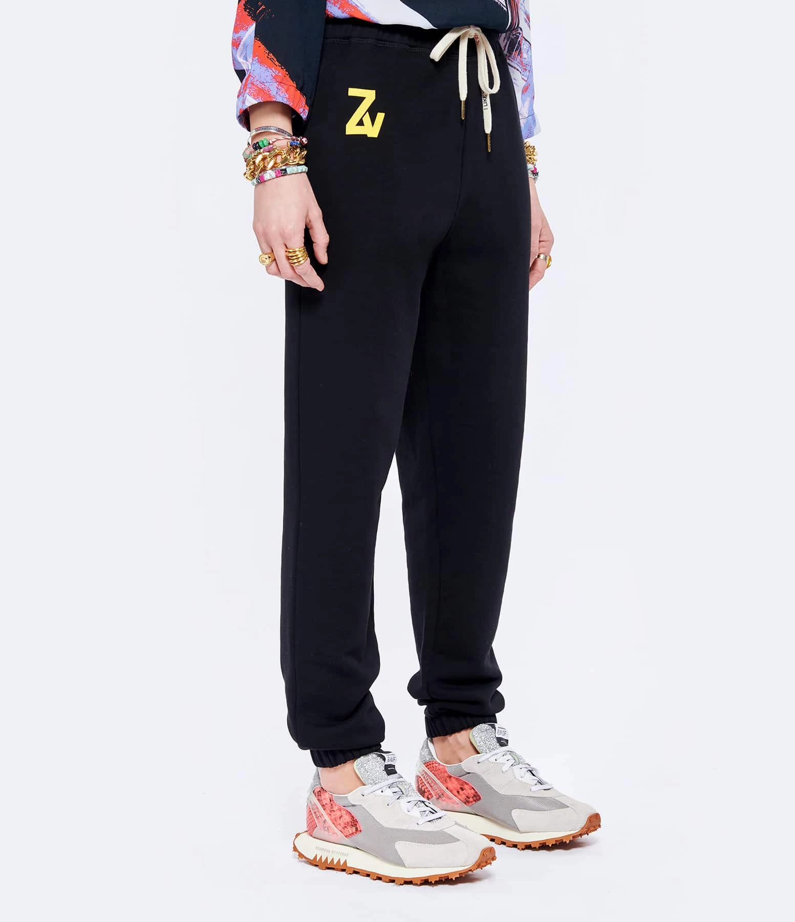 Zadig & Voltaire Jogging Steevy Coton Noir – Image 3