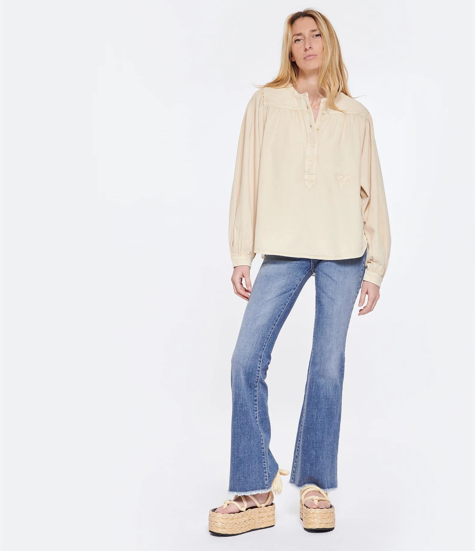 Zadig & Voltaire Blouse Tigy Coton Sugar – Image 4