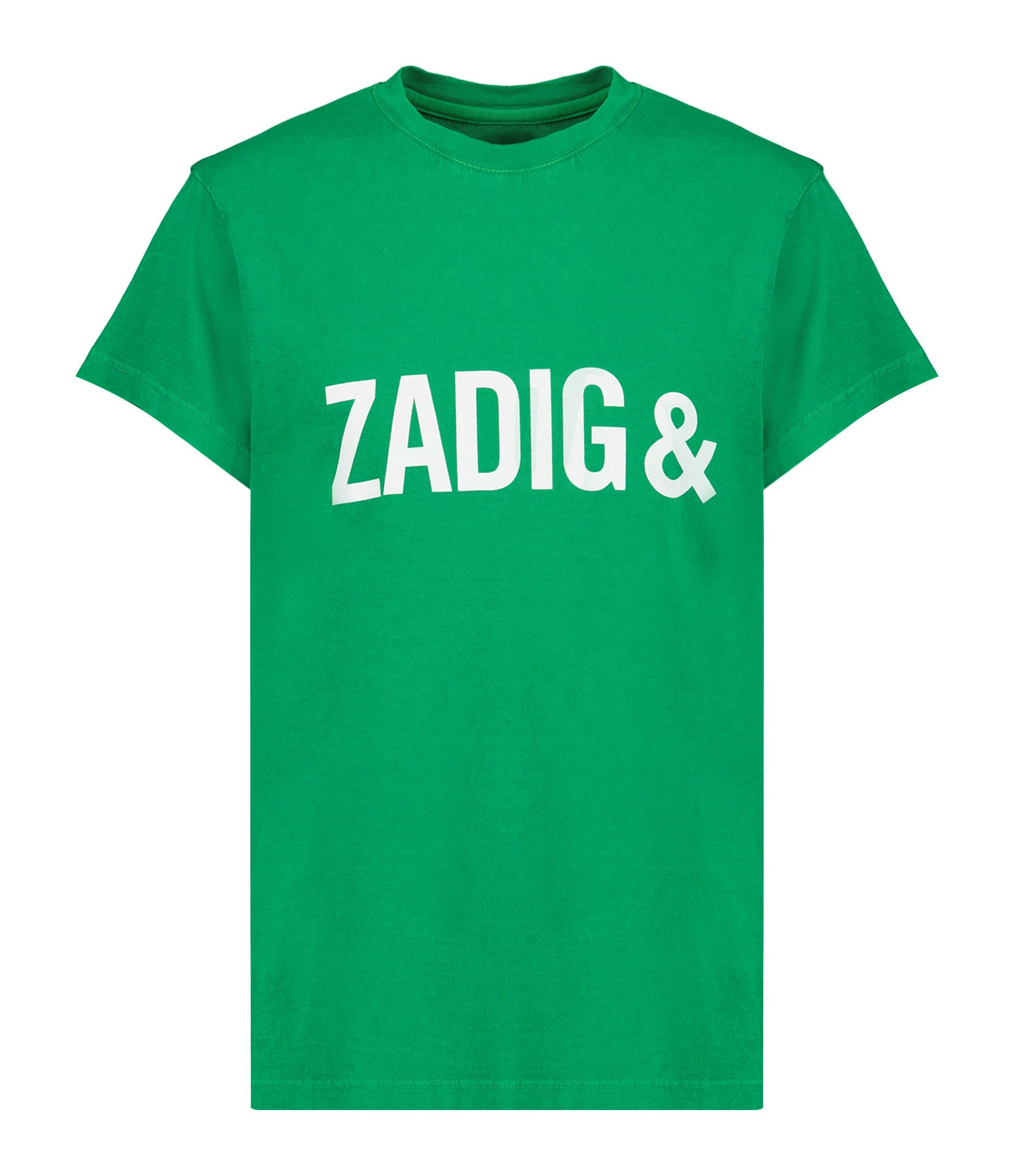 Zadig & Voltaire Tee-shirt Zoe ZV Coton Vert Garden