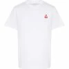 MARANT ÉTOILE Tee-shirt Zewel Coton Organique Blanc Framboise