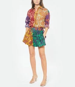 Zimmermann Short Tiggy Lin Imprimé Cachemire -Boutique de vente ZIMMERMANN zimme look20221110 194 1
