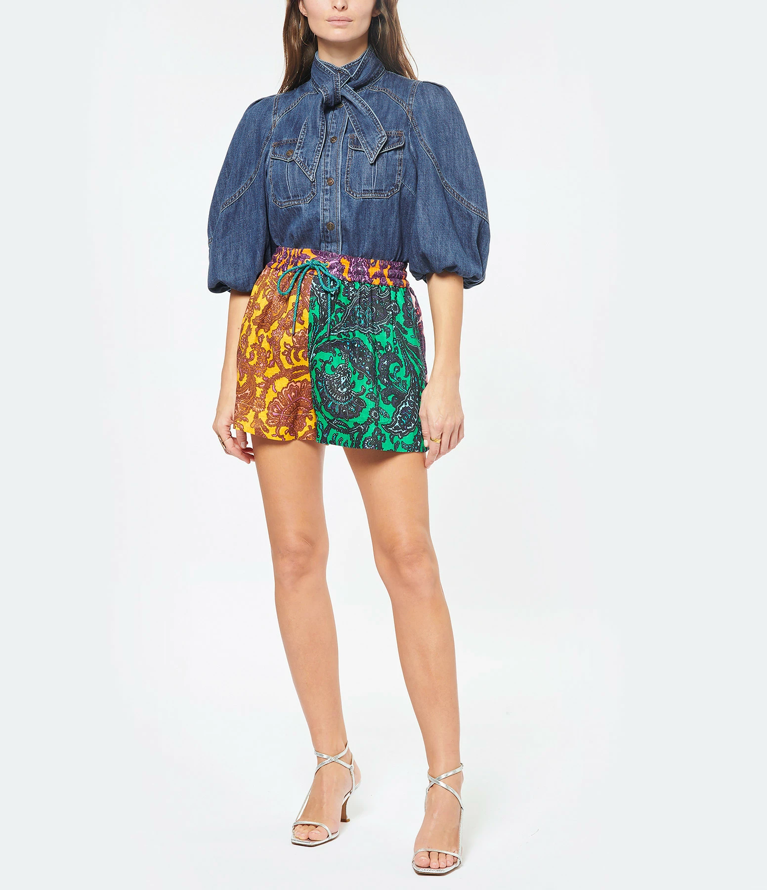 Zimmermann Chemise Tiggy Denim Bleu – Image 3