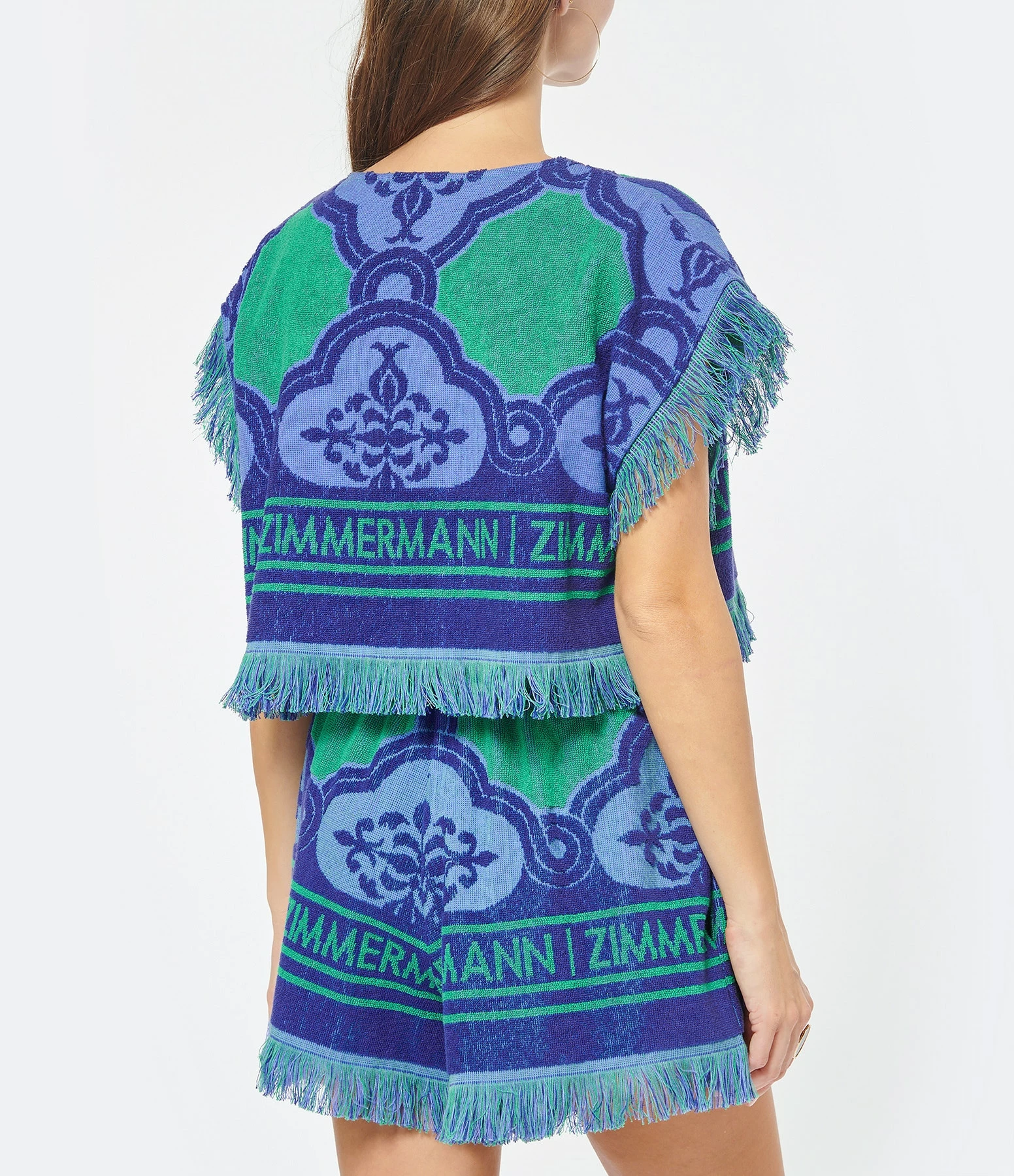 Zimmermann Top Tiggy Éponge Bleu Vert 6 Zimmermann Top Tiggy Éponge Bleu Vert – Image 4