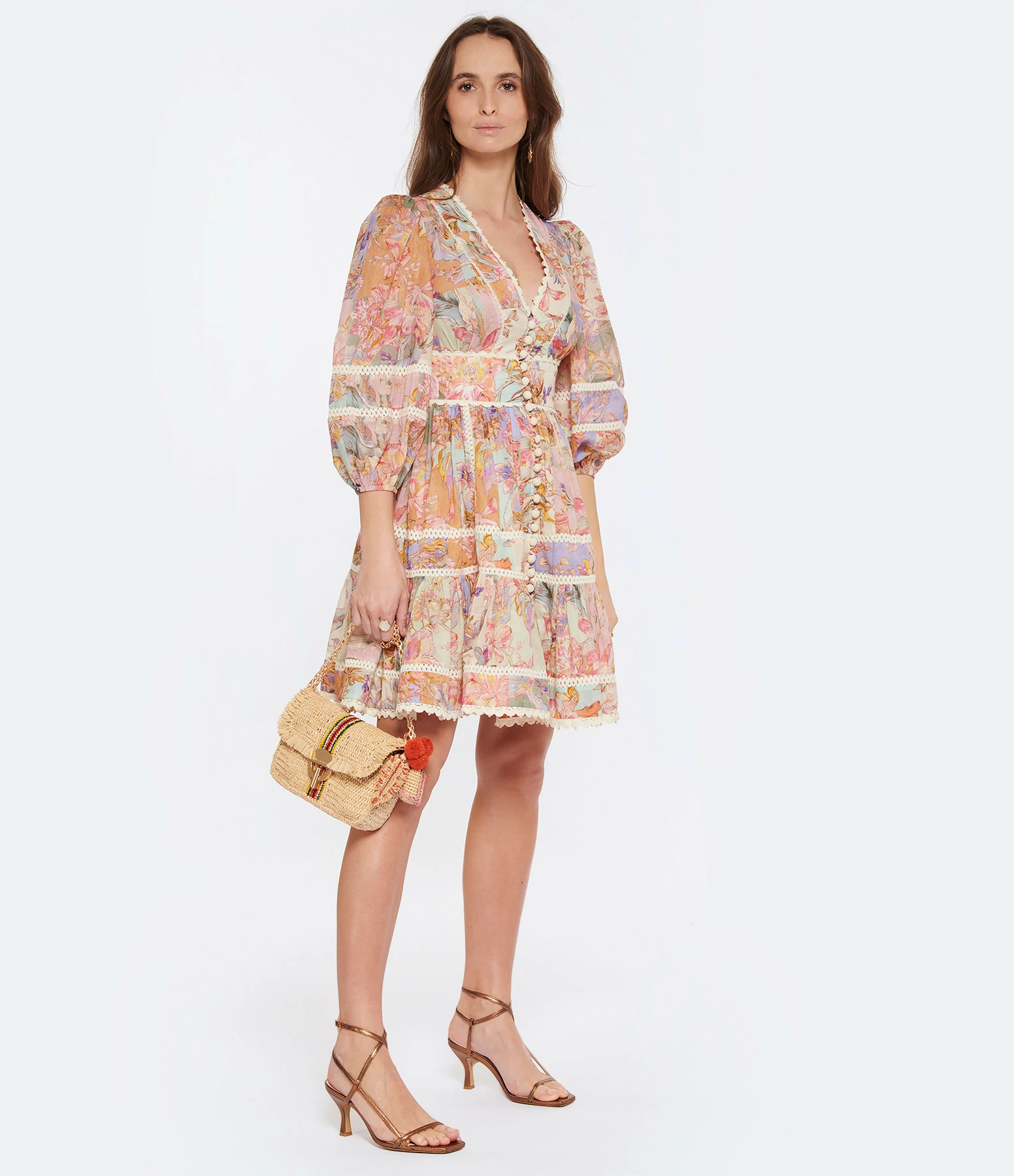 Zimmermann Robe Cira Coton Fleuri – Image 3
