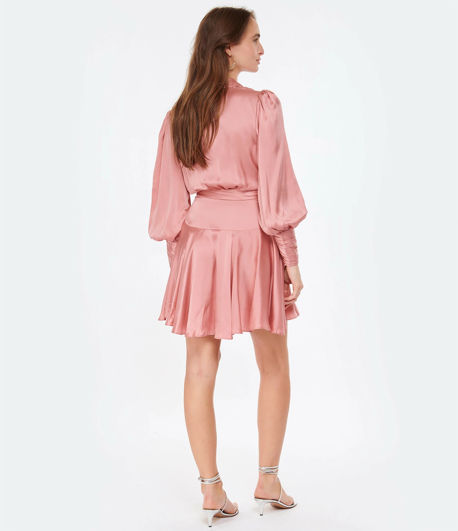 Zimmermann Robe Wrap Soie Lipstick 6 Zimmermann Robe Wrap Soie Lipstick – Image 4