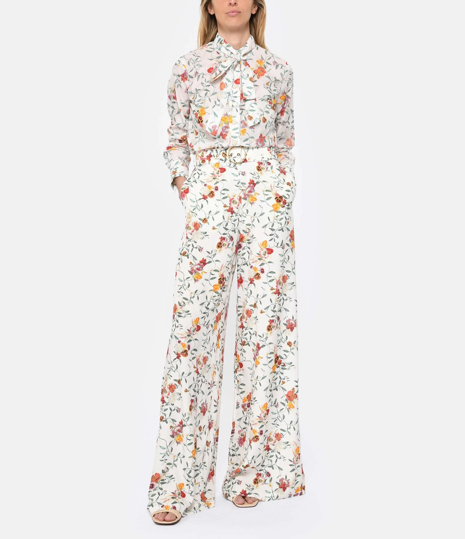 Zimmermann Pantalon Large Imprimé Multicolore 5 Zimmermann Pantalon Large Imprimé Multicolore – Image 3
